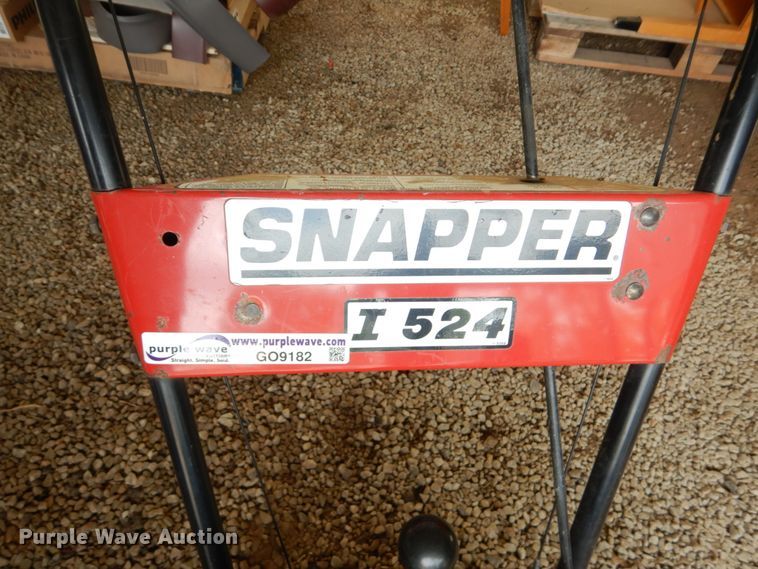 image for item GO9182 Snapper I524 snow blower
