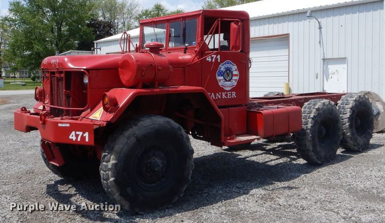 image for item GO9648 1969 Am General  truck cab and chassis