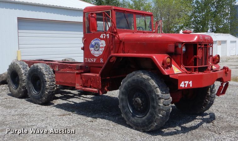 image for item GO9648 1969 Am General  truck cab and chassis