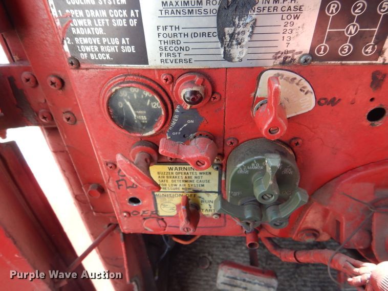 image for item GO9648 1969 Am General  truck cab and chassis