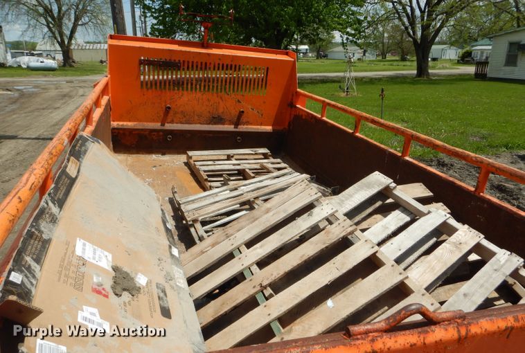 image for item GO9649 13'L x 96"W dump bed