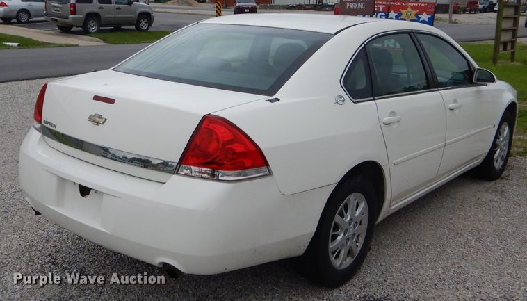 image for item GO9680 2007 Chevrolet Impala Police Cruiser