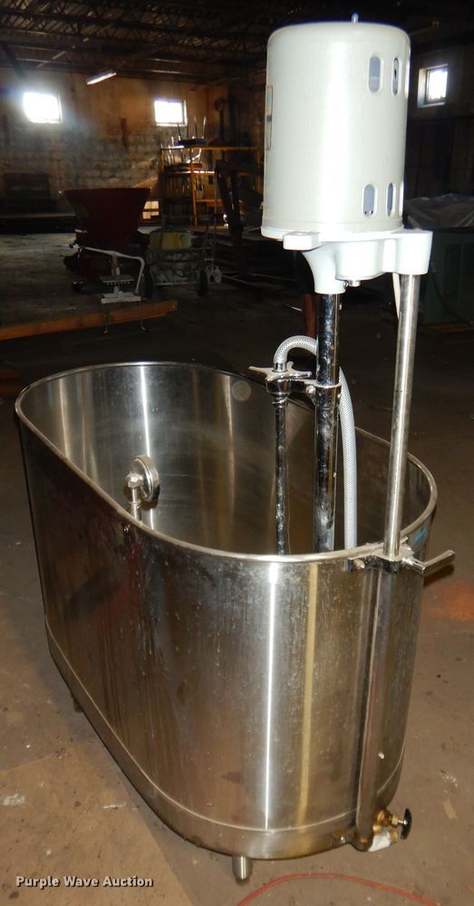 image for item GP9206 Whitehall Hydrotherapy S-90-SL stainless steel tub