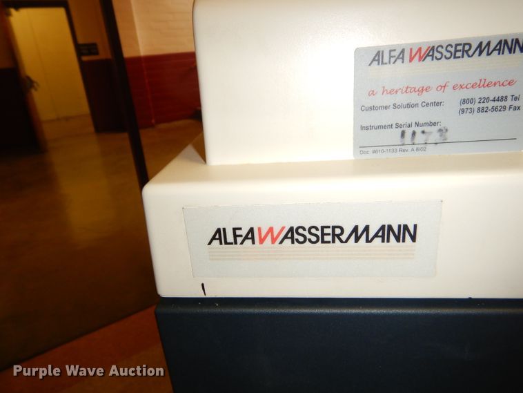 image for item GP9210 Alfa Wasserman ACE chemistry analyzer