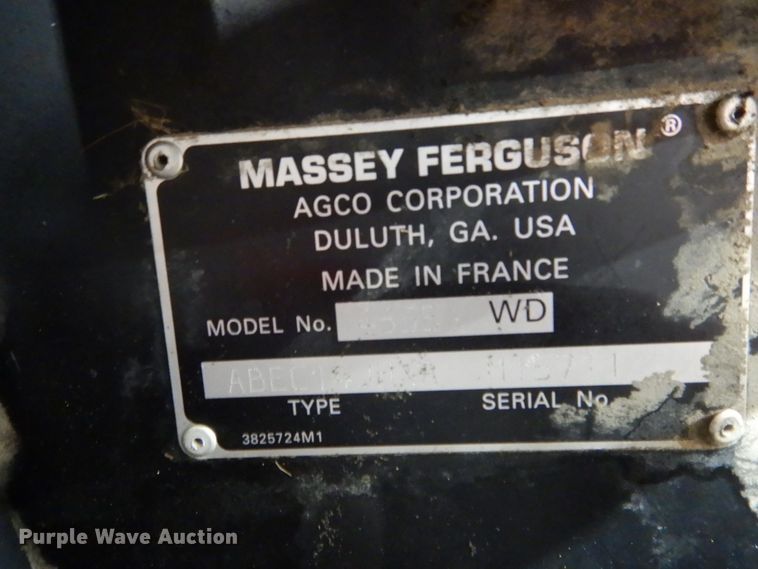 image for item GV9006 2003 Massey-Ferguson 4355  MFWD tractor