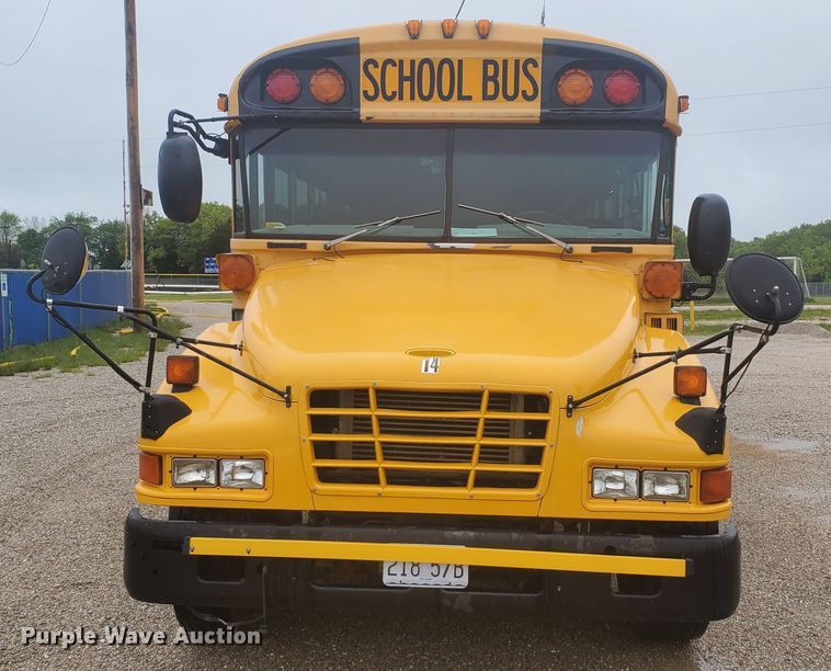image for item GV9008 2007 Blue Bird L072648  school bus