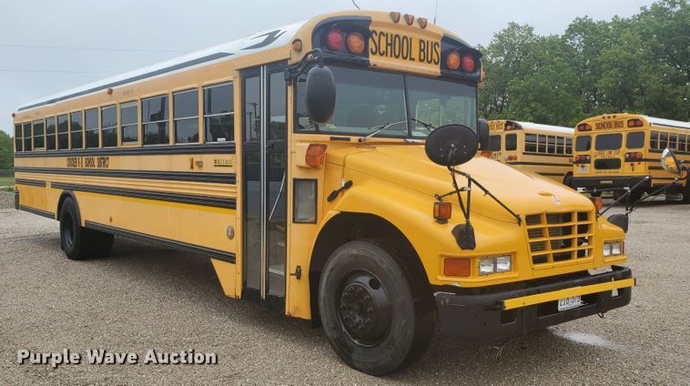 image for item GV9008 2007 Blue Bird L072648  school bus