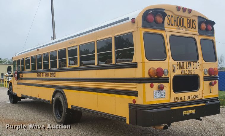 image for item GV9008 2007 Blue Bird L072648  school bus
