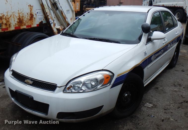 image for item GV9036 2012 Chevrolet Impala Police Cruiser