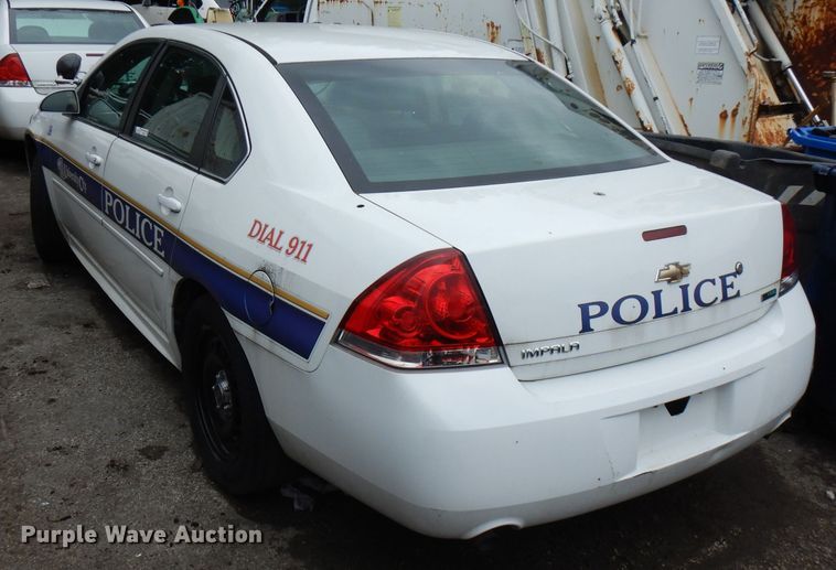 image for item GV9036 2012 Chevrolet Impala Police Cruiser
