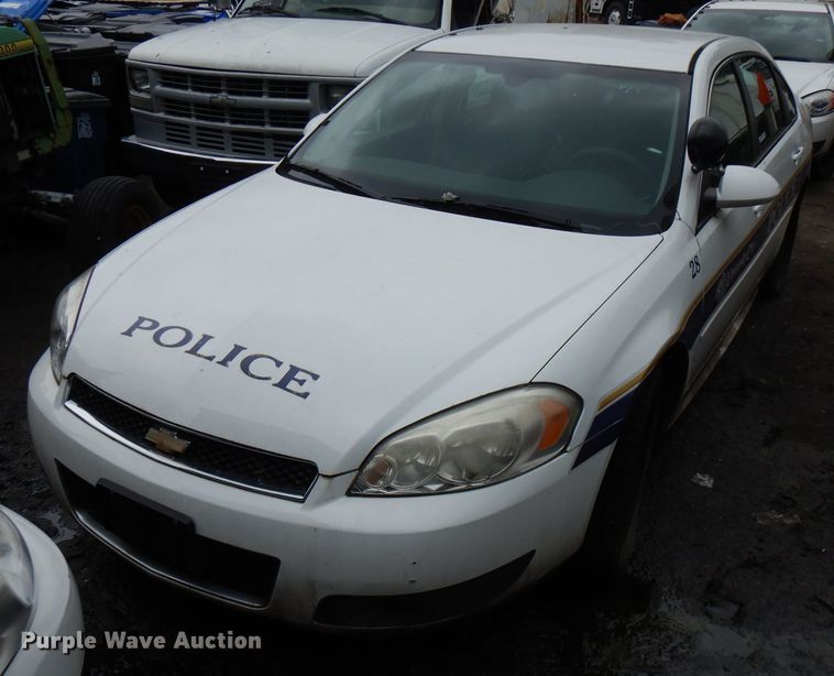 image for item GV9037 2013 Chevrolet Impala Police Cruiser