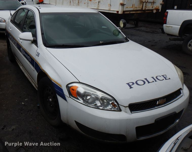 image for item GV9037 2013 Chevrolet Impala Police Cruiser