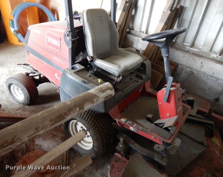 image for item GV9043 Toro Ground Master 3280-D lawn mower