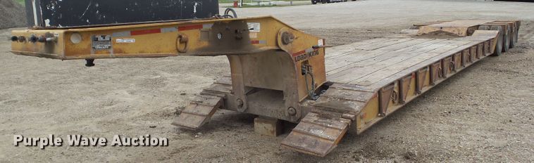 image for item GX9066 1989 Load King PHD70/90-3 lowboy equipment trailer