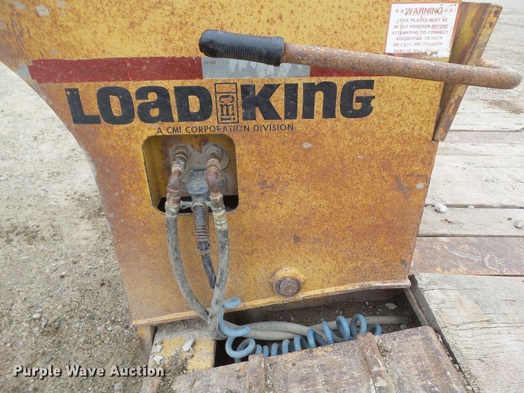 image for item GX9066 1989 Load King PHD70/90-3 lowboy equipment trailer