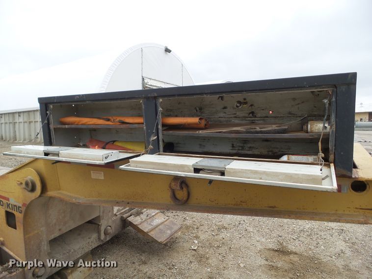 image for item GX9066 1989 Load King PHD70/90-3 lowboy equipment trailer