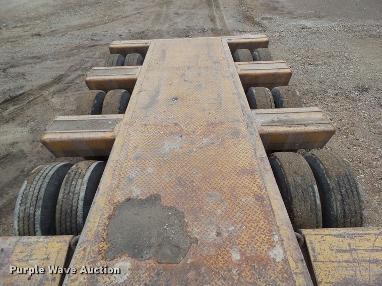 image for item GX9066 1989 Load King PHD70/90-3 lowboy equipment trailer