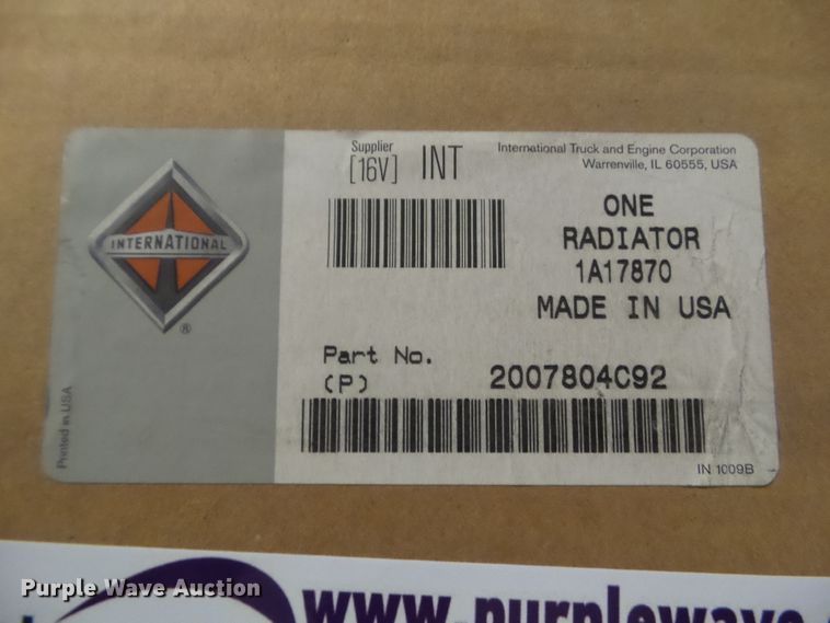 image for item GX9070 International 4700 radiator