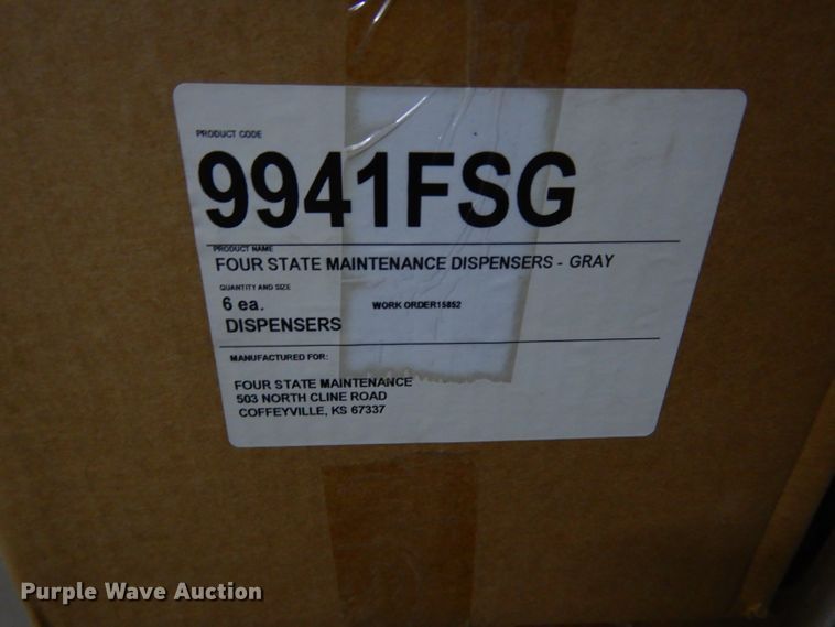 image for item HT9080 (15) boxes of liquid soap dispensers