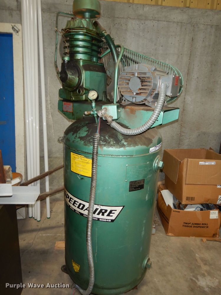 image for item HT9091 1985 Speedaire air compressor