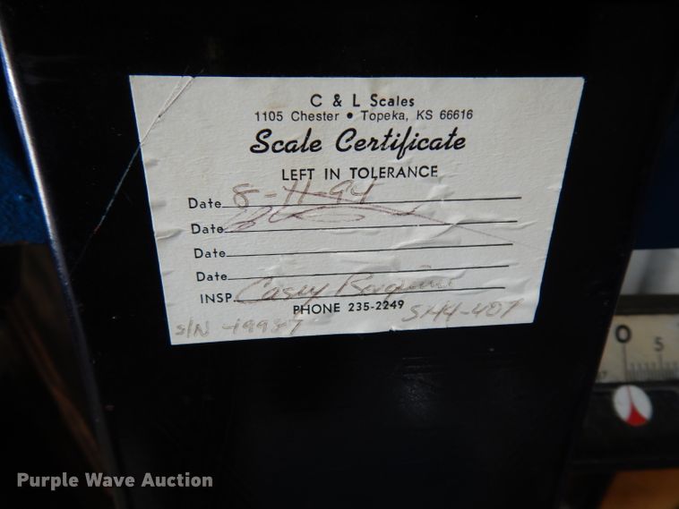 image for item HT9095 C&L scale