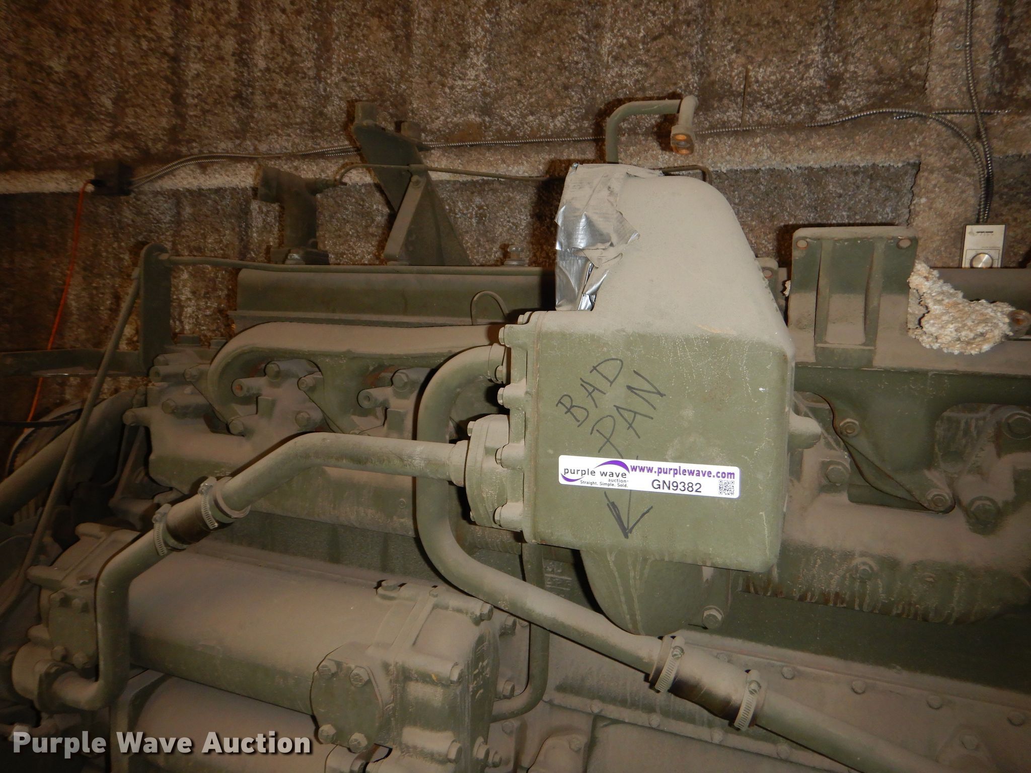 Caterpillar D342 six cylinder diesel engine in Vinita, OK | Item GN9382 ...