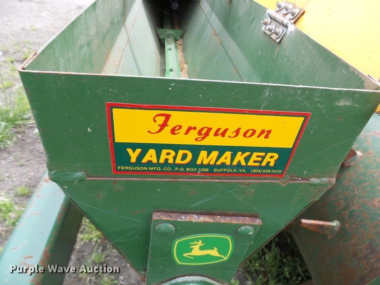 image for item DG5701 Ferguson Yard Maker no-till seeder