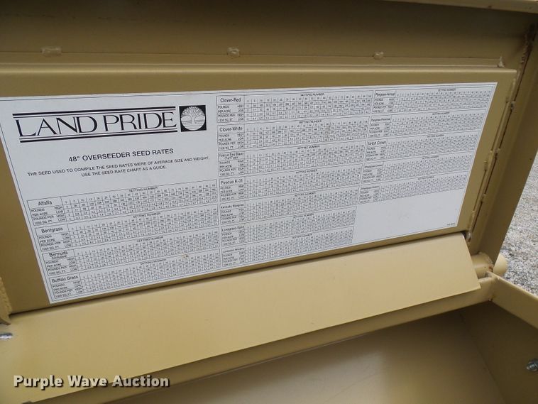 image for item DG5702 Land Pride OS1548 no-till seeder