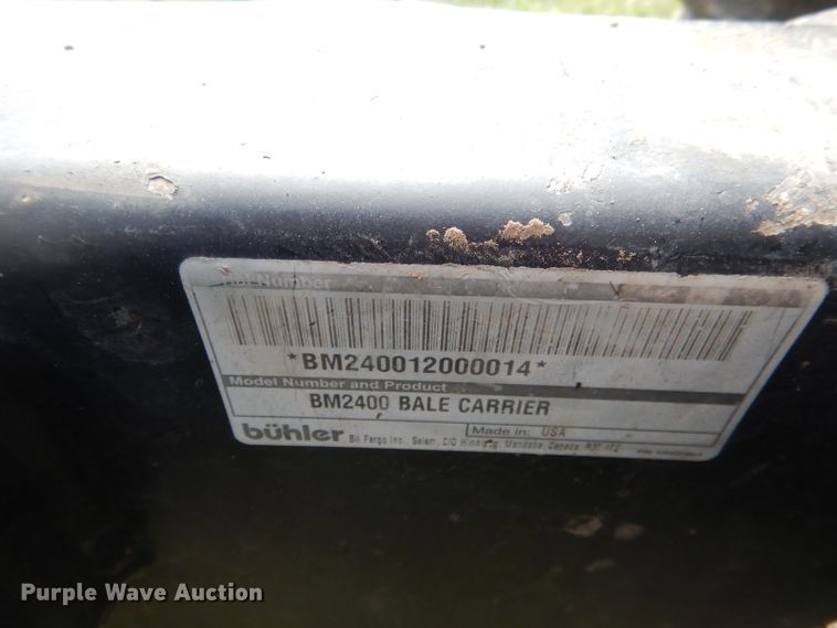 image for item DG5979 Farm King BM2400 bale carrier