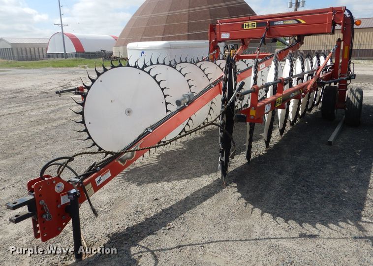 image for item DG5980 H&S HDII hay rake