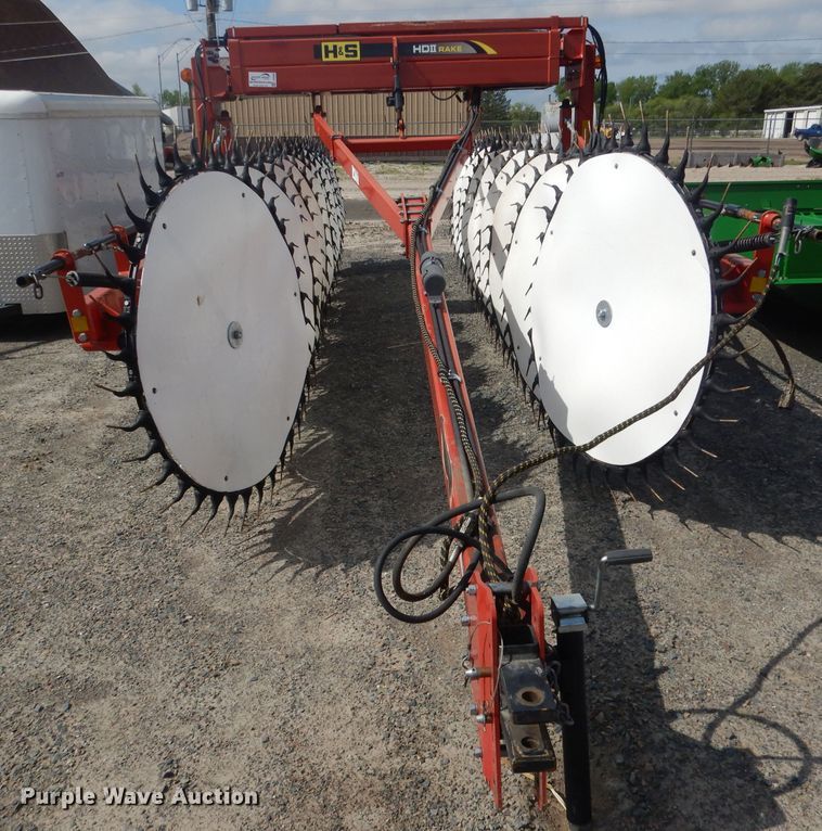 image for item DG5980 H&S HDII hay rake