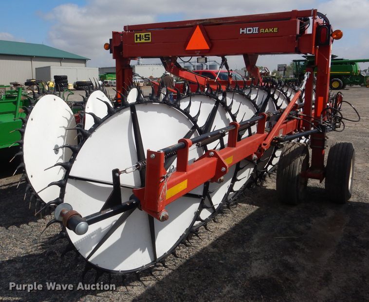 image for item DG5980 H&S HDII hay rake