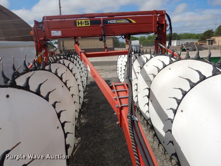 image for item DG5980 H&S HDII hay rake