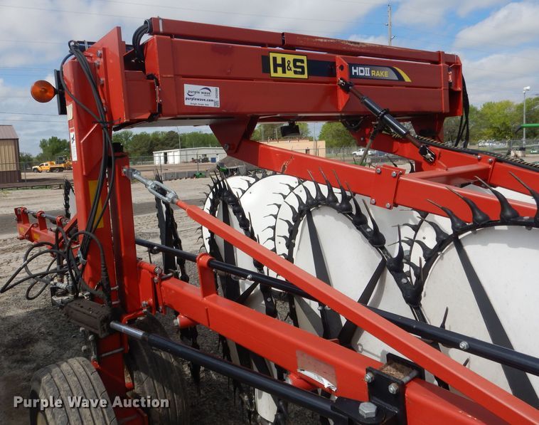 image for item DG5980 H&S HDII hay rake