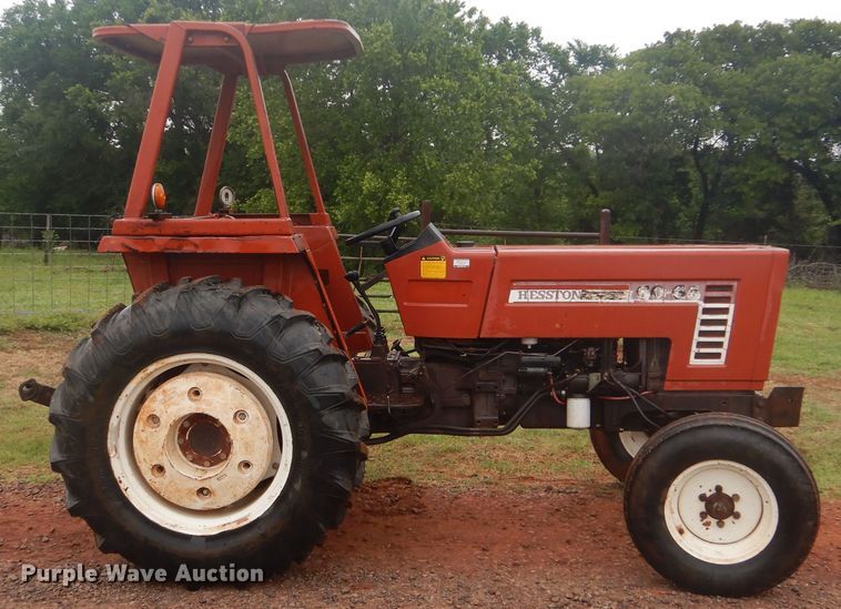 image for item DG8586 Hesston 60-66 tractor