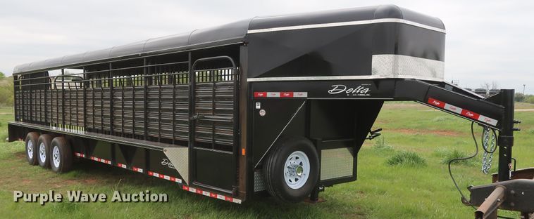 image for item DH0866 2019 Delta 600HD livestock trailer