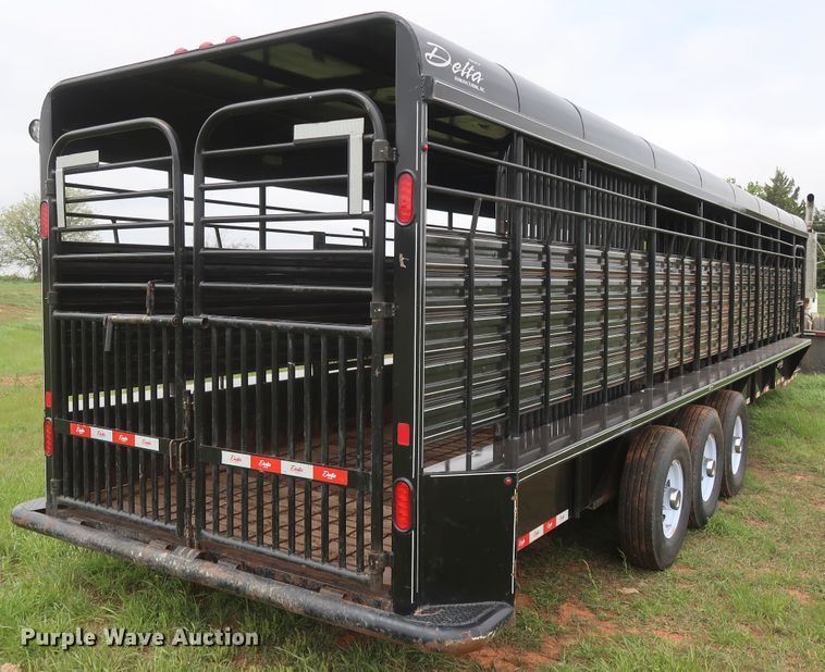 image for item DH0866 2019 Delta 600HD livestock trailer