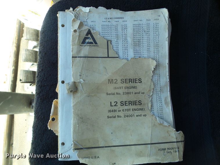 image for item DH4919 1980 Gleaner L2 Corn Plus combine