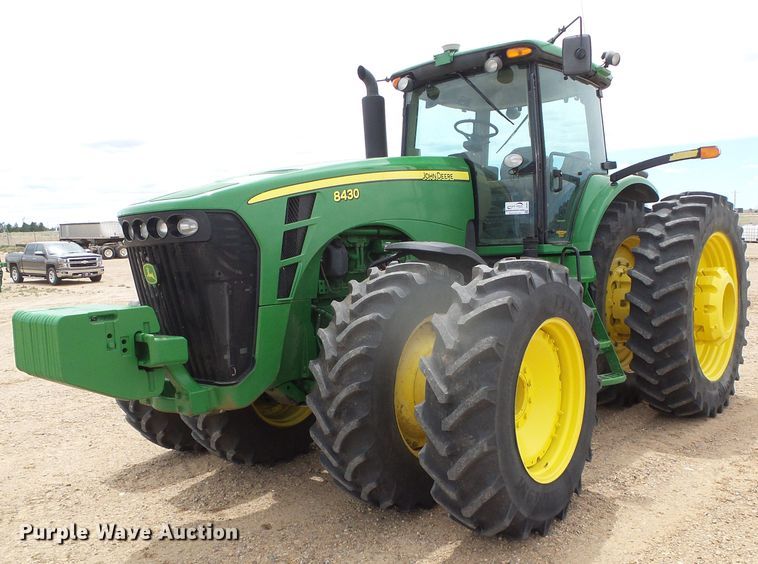 image for item DH4937 2007 John Deere 8430  MFWD tractor