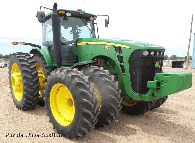image for item DH4937 2007 John Deere 8430  MFWD tractor