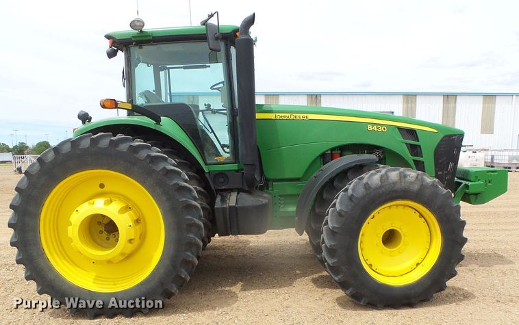 image for item DH4937 2007 John Deere 8430  MFWD tractor