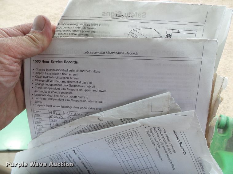 image for item DH4937 2007 John Deere 8430  MFWD tractor