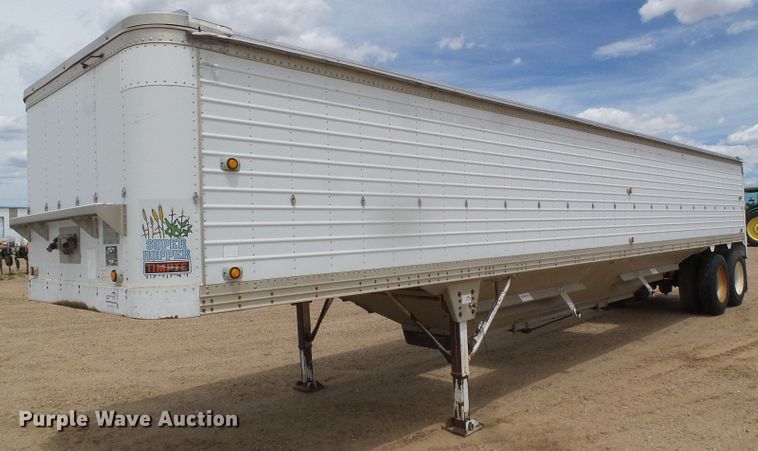 image for item DH4939 1986 Timpte Super Hopper double hopper bottom grain trailer