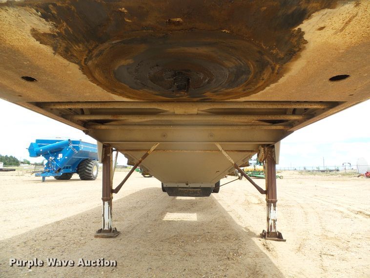 image for item DH4939 1986 Timpte Super Hopper double hopper bottom grain trailer