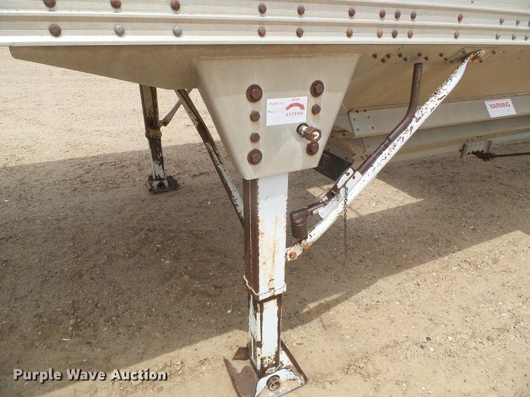 image for item DH4939 1986 Timpte Super Hopper double hopper bottom grain trailer