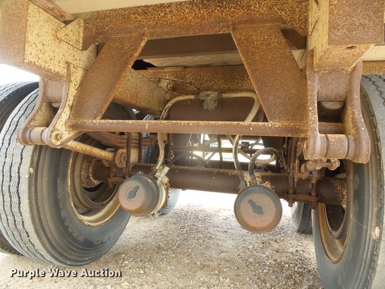 image for item DH4939 1986 Timpte Super Hopper double hopper bottom grain trailer