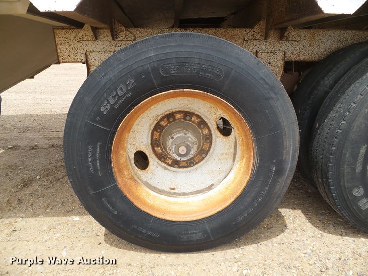 image for item DH4939 1986 Timpte Super Hopper double hopper bottom grain trailer