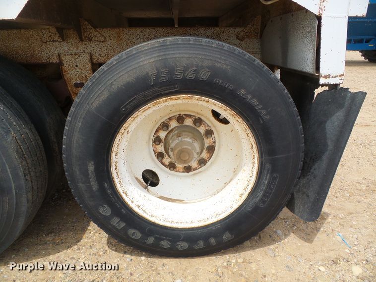 image for item DH4939 1986 Timpte Super Hopper double hopper bottom grain trailer