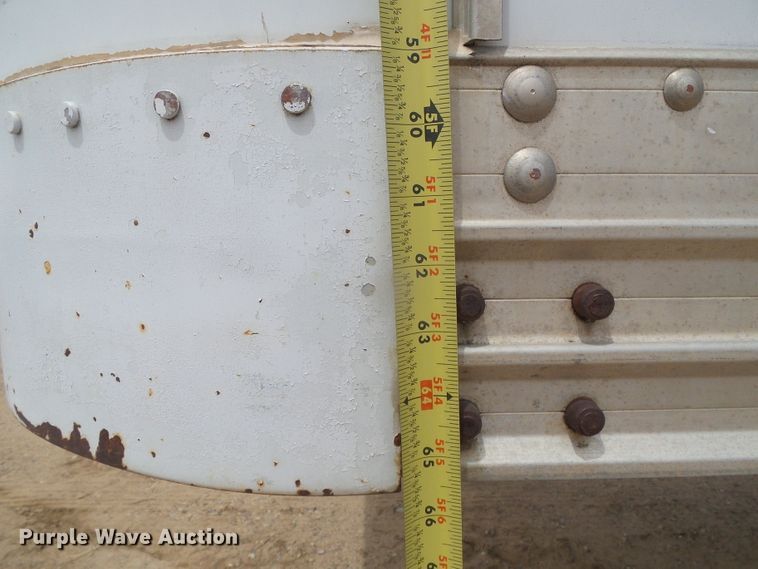 image for item DH4939 1986 Timpte Super Hopper double hopper bottom grain trailer