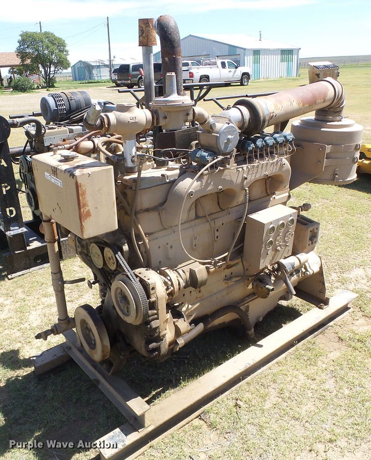 image for item EL9142 Six cylinder natural gas irrigation engine